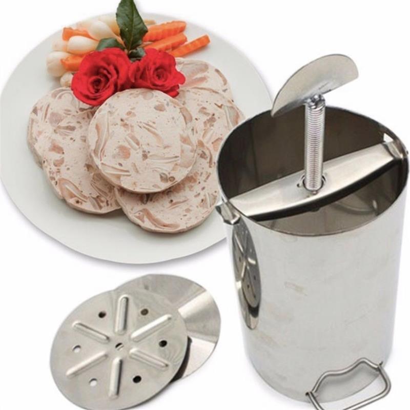 不锈钢压肉模具具压猪头肉家庭自制压肉盒工具肘子猪蹄猪头糕碎肉