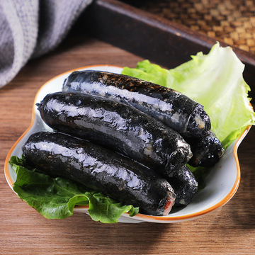 源头厂家墨鱼肠贴牌代工批发台湾风味香肠餐厅酒店户外烧烤烤肠