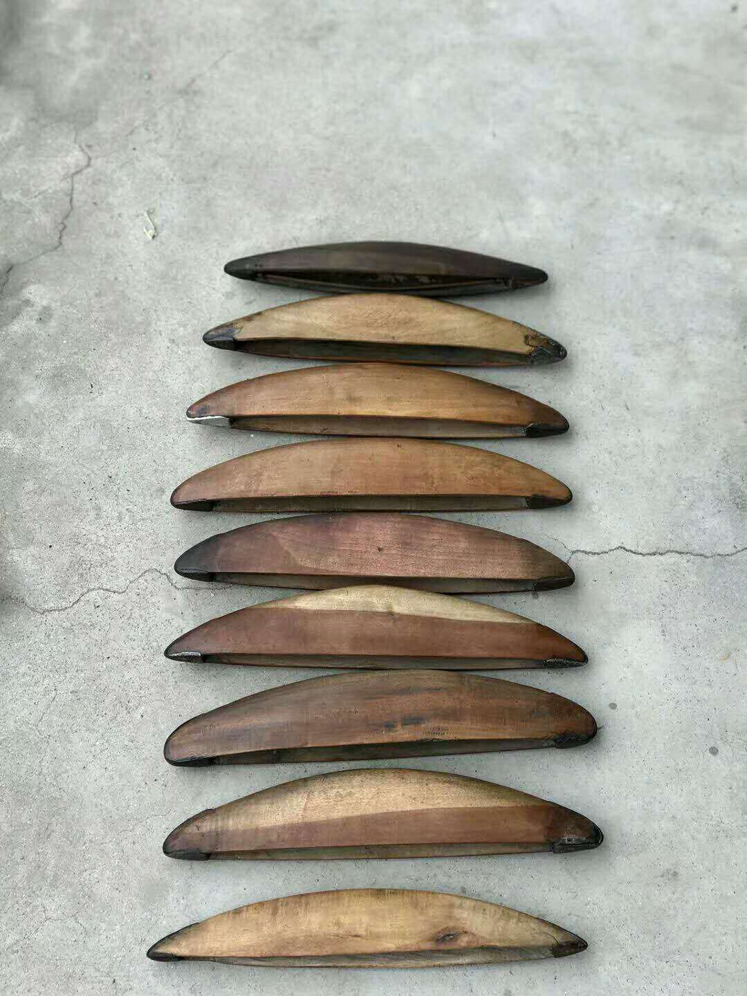 民俗老物件老织布机梭子老木梭子旧木梭时光如梭怀旧墙饰摆件