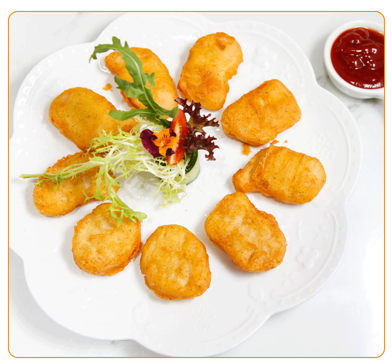 永达食品 脆皮鸡块 冷冻半成品 鸡块油炸鸡肉