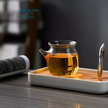 厂家批发高硼硅玻璃分茶器小容量茶海北大史新款分茶器无耳公道杯