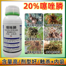 广东真格20%噻唑膦 磷 线虫药 根结线虫根瘤菌黄瓜线虫专用药蔬菜