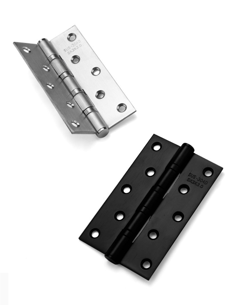 304不锈钢5寸平开合页缓冲静音液压加厚合页 家装门窗五金合页批