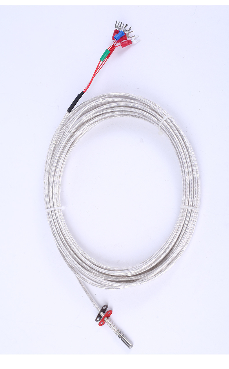 轴承端面热电阻wzpm2-201 pt100 端面铂电阻-200-400