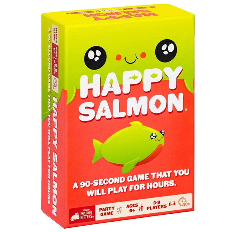 Happy Salmon Full English Happy Salmon Adult Family Party Game Card Bomb Cat Board Game