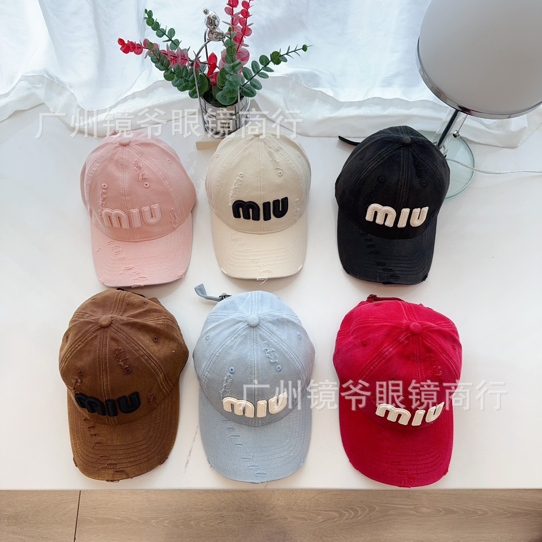 2024欧美潮牌字母刺绣棒球帽男女时尚休闲百搭潮流防晒鸭舌帽