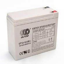奥特多蓄电池OT12-12V胶体免维护12AH电梯机房ups配套电瓶