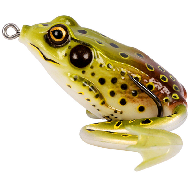 新款仿生真雷蛙黑鱼专小雷打黑雷强蛙带腿双钩远投重草路亚假饵