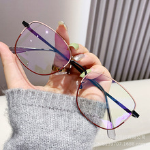 新款百搭街拍神器可配近视眼镜防蓝光平光镜时尚网红素颜框架眼镜
