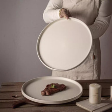高级盘子牛排盘托盘牛排餐盘西餐餐盘西餐盘平盘大盘子碟餐盘餐具