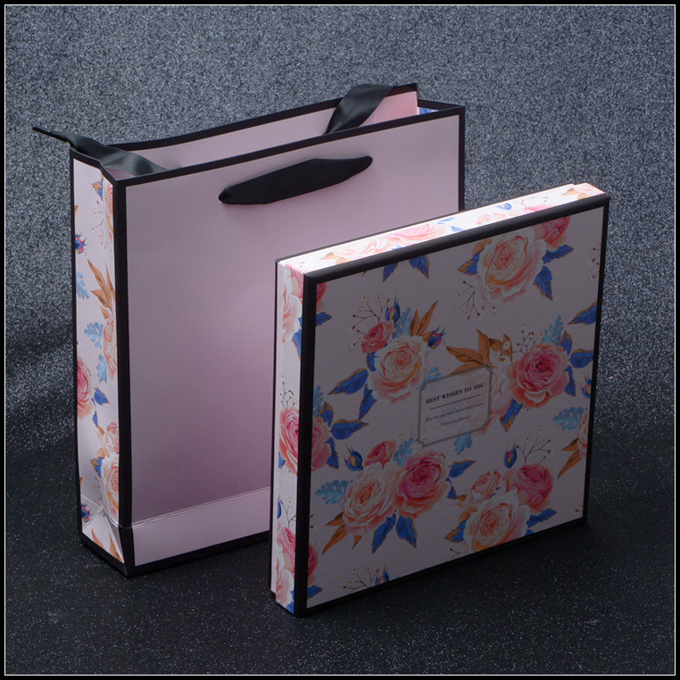 New Square Scarf Gift Box Scarf Packing Boxes Scarf Box Heaven and Earth Box Handbag Factory Wholesale