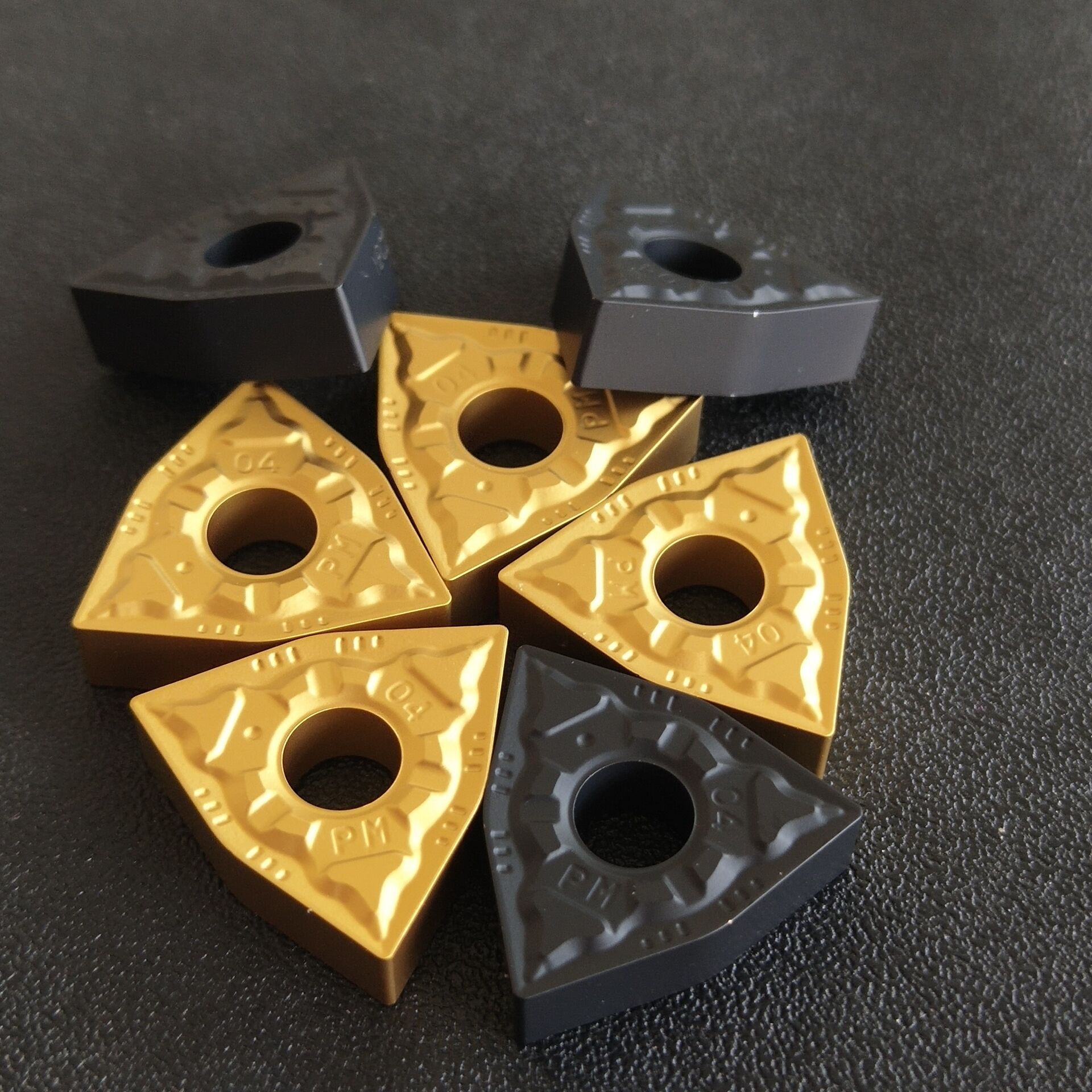 数控车刀片 桃形刀片wnmg080408 04 外圆开粗精车刀片 钢件不锈钢