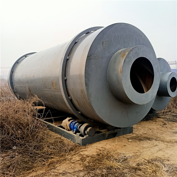 在位 三筒烘砂机泥沙干燥机 二手三回程煤泥烘干设备 配套完整