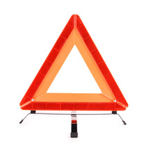 汽车三角警示牌 车用故障反光紧急停车牌三脚架 可折叠三角架批发