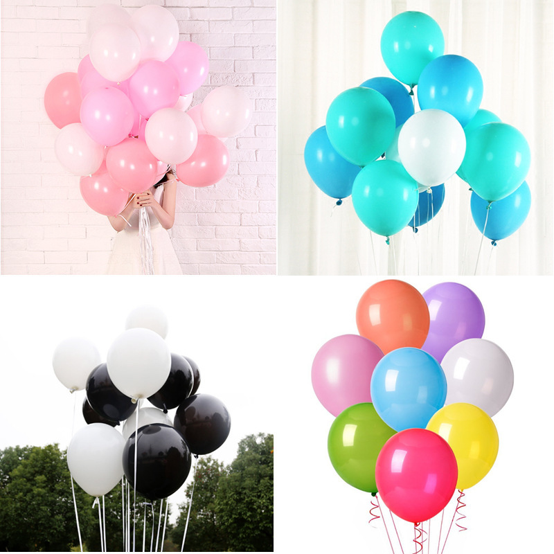 Cross-Border Wholesale 5-Inch 10-Inch 12-Inch 18-Inch Matte Latex Balloon Birthday Opening Proposal Declaration Scene Decoration