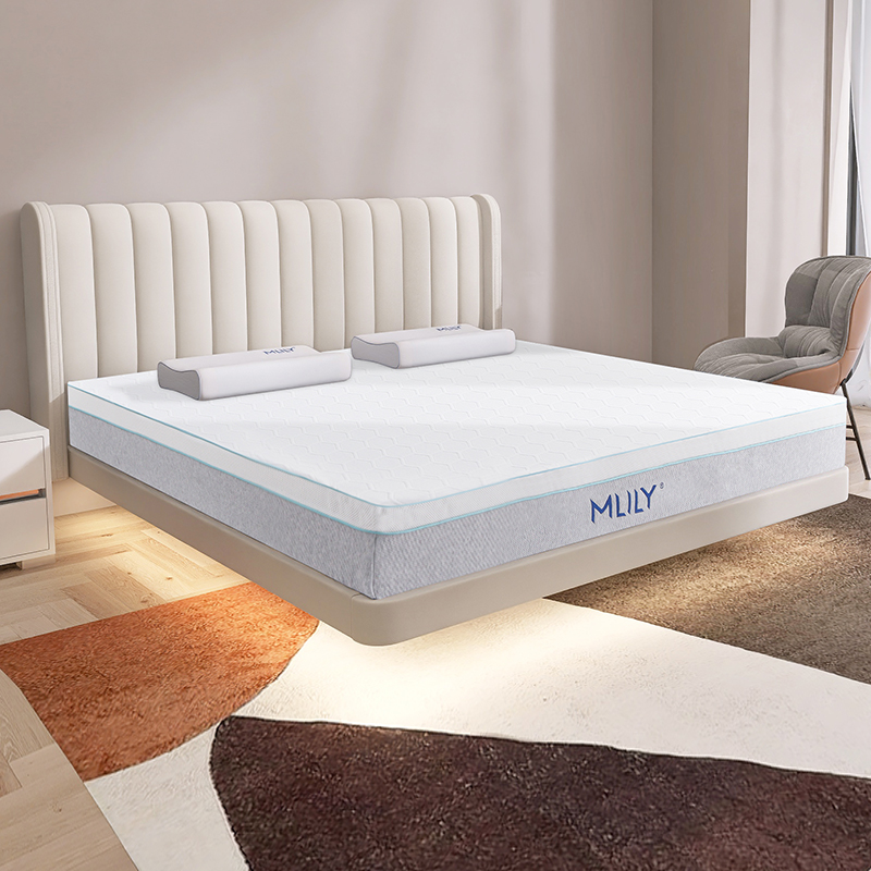 w7零压记忆棉软硬适中独立弹簧床垫1.