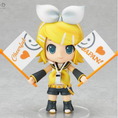 q版粘土 镜音双子 189# 镜音铃 应援 换脸公仔摆件