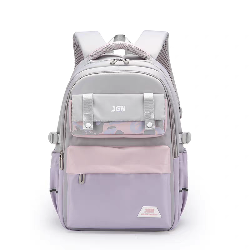 东润新款7043初中生大学生大容量韩版中学生高中生防水双肩包女