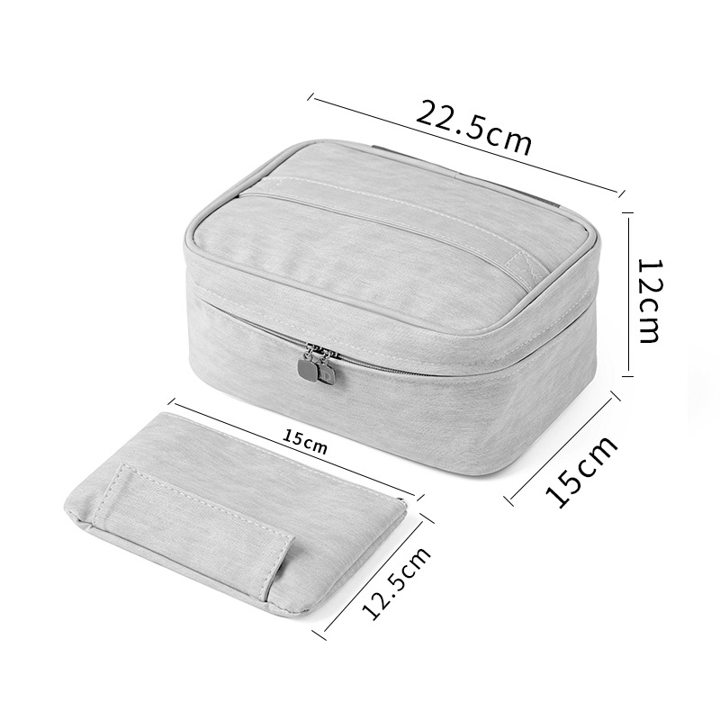 Obsession Cosmetic Bag Wholesale Large Capacity Portable Korean Style Travel Cosmetics Storage Bag Simple Fashion Wash Bag for Women