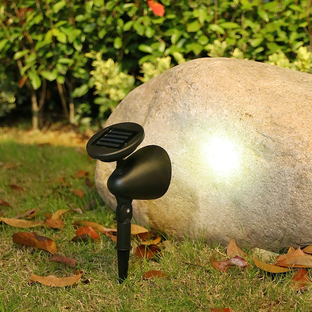 Solar Lawn Lamp 4led Garden Lamp Outdoor Waterproof Landscape Lighting Decorative Lamp Waterproof Solar Ground Lamp