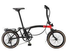 Cranston小布三折叠车16寸9速自行车litepro便携超轻复古推行单车