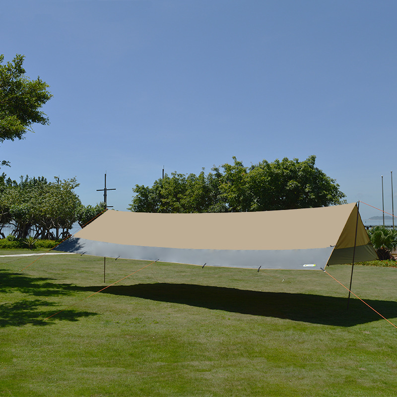 野外简易超大天幕帐篷户外伸缩遮阳棚防晒活动5*8米车棚雨棚