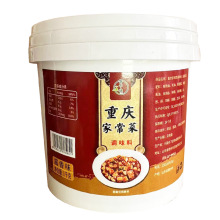 工厂直供重庆家常菜调味料1KG桶装麻辣味酱香味饭店家常菜小炒酱