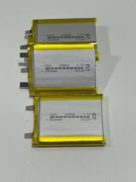 105568聚合物锂电池5000mah移动电源暖手宝电池电芯电池电芯适用