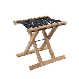 1%【厂家直销】槐木红漆清漆编花折叠马扎凳子批发家用户外便携凳子