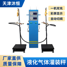 定量充装液化气电子秤柜式双充无线联网LPG-120kg防爆气体灌装秤