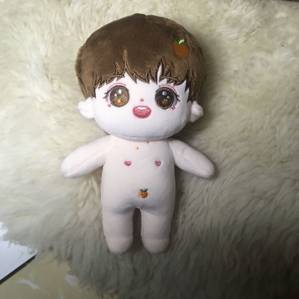 现货20cm棉花娃娃 范丞丞 明星 裸娃 人形玩偶【含出生证】