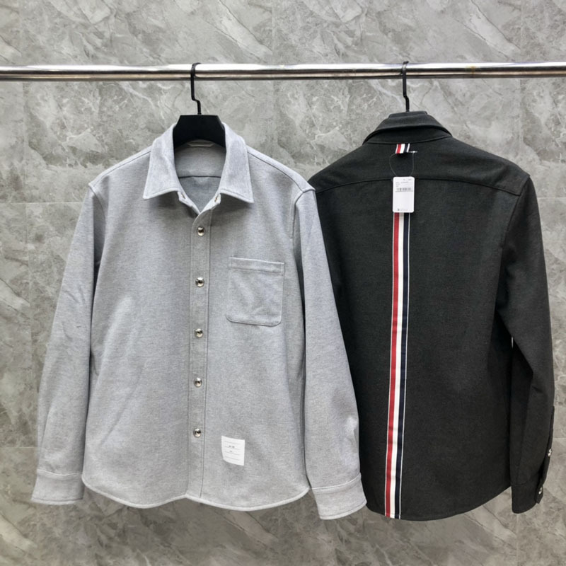 tb新款后织加厚毛呢外套可外搭修身长袖男女同款夹克外套-阿里巴巴