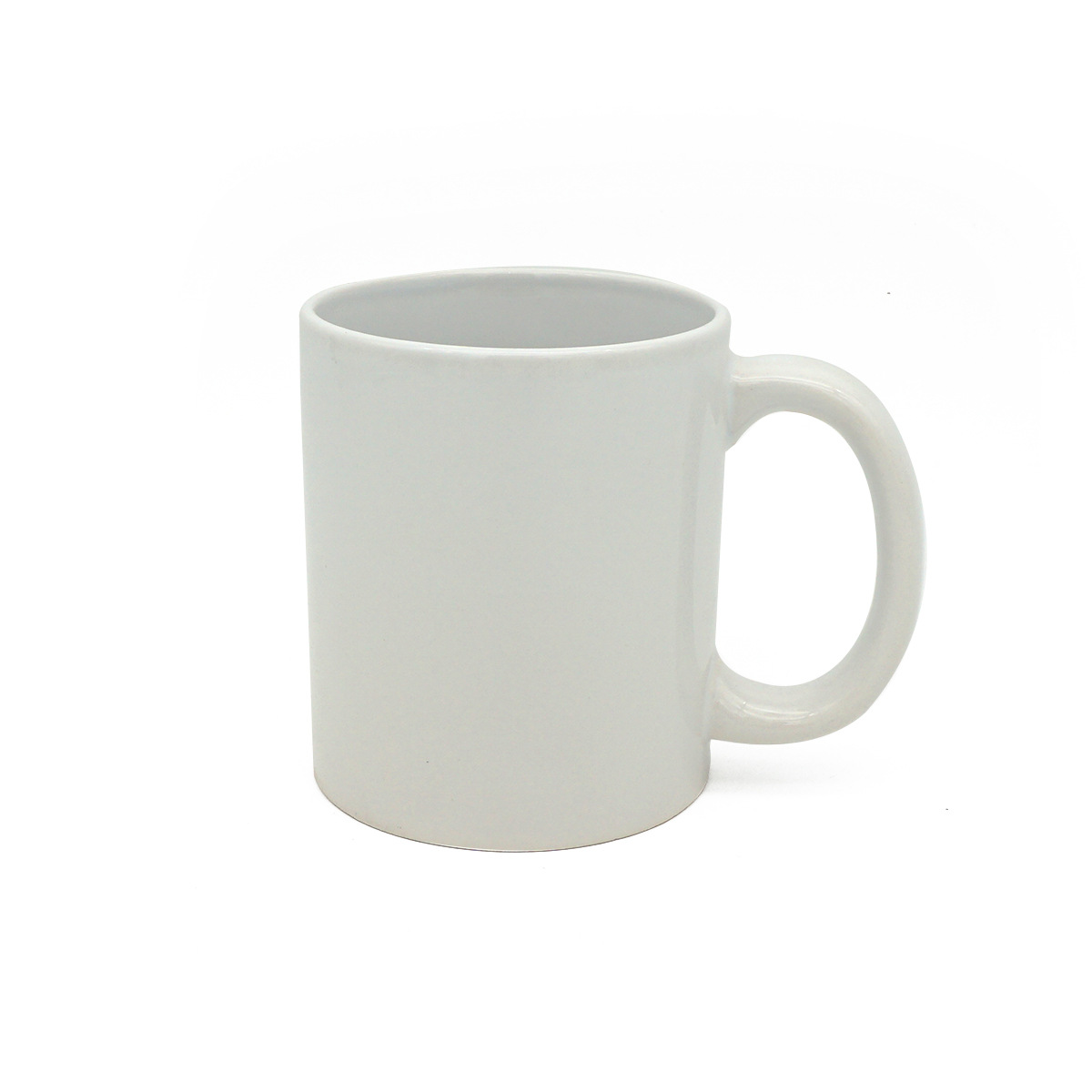 工厂自己陶瓷杯 马克杯白色涂层杯彩色涂层杯热转印陶瓷杯