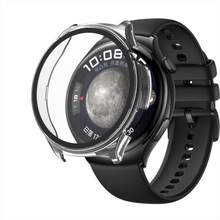 适用华为watch 4 智能手表保护壳钢化玻璃一体PC壳