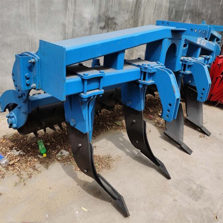 加深犁铲深耕松土机 重型深松旋耕机 小四轮后牵引深松旋耕一体机