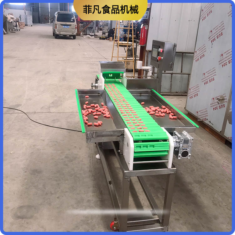 商用数控全自动麦穗肠切穿一体机 小型肉串穿串机香肠切花机