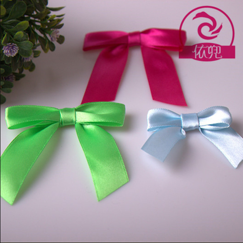 professional production of one-word knot shelf bow hand bow knot can be used as clothing accessories wholesale