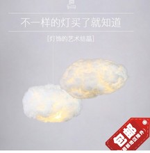 云朵灯吊灯网红儿童服装店铺橱窗幼儿园创意白云云彩棉花装饰造型