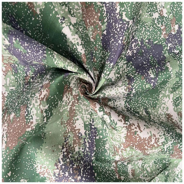 新式新款迷彩涤纶华达呢工作服布料桌布台布窗帘座套装饰布墙布