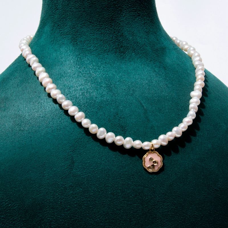 淡水珍珠巴洛克项链 个性时尚女士欧美风珍珠饰品