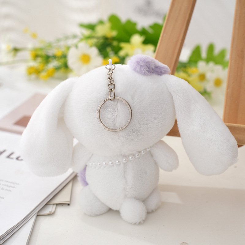 Cute Cinnamon Dog Plush Toy Doll Pendant Bunny Bag Pendant Jade Guiru Ragdoll Keychain