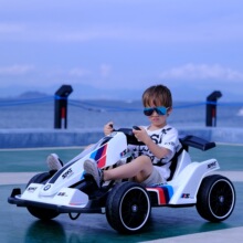 萨玛特009卡丁车儿童电动童车可坐人四轮小赛车汽车宝宝玩具车