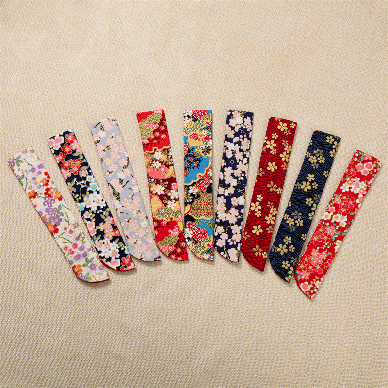 精美双层日式女扇扇套绸布扇袋厂家直销礼品仙鹤扇袋扇子配饰批发