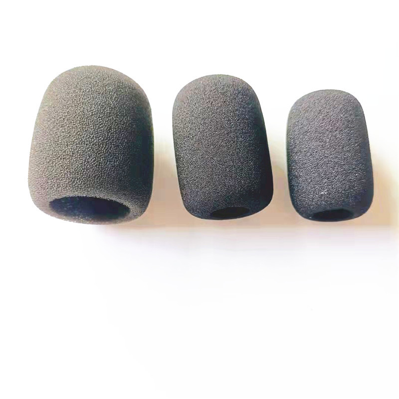 海绵厂家定手持话筒防风罩无线麦克风话筒套小号话筒咪罩