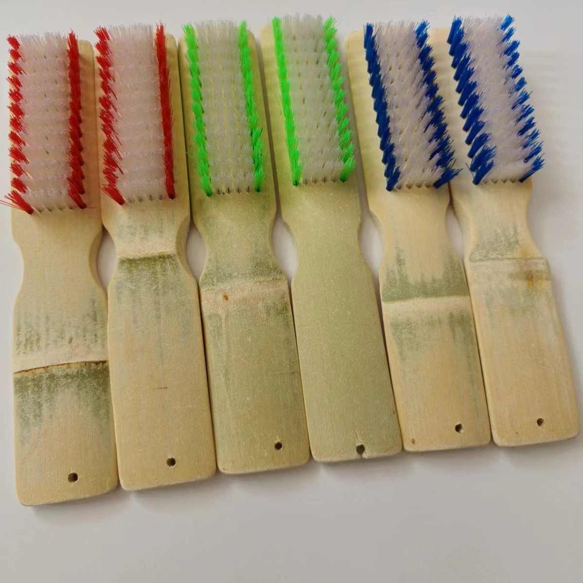 竹鞋刷加厚手柄长毛加密硬毛鞋刷清洁竹板刷子木鞋刷-阿里巴巴