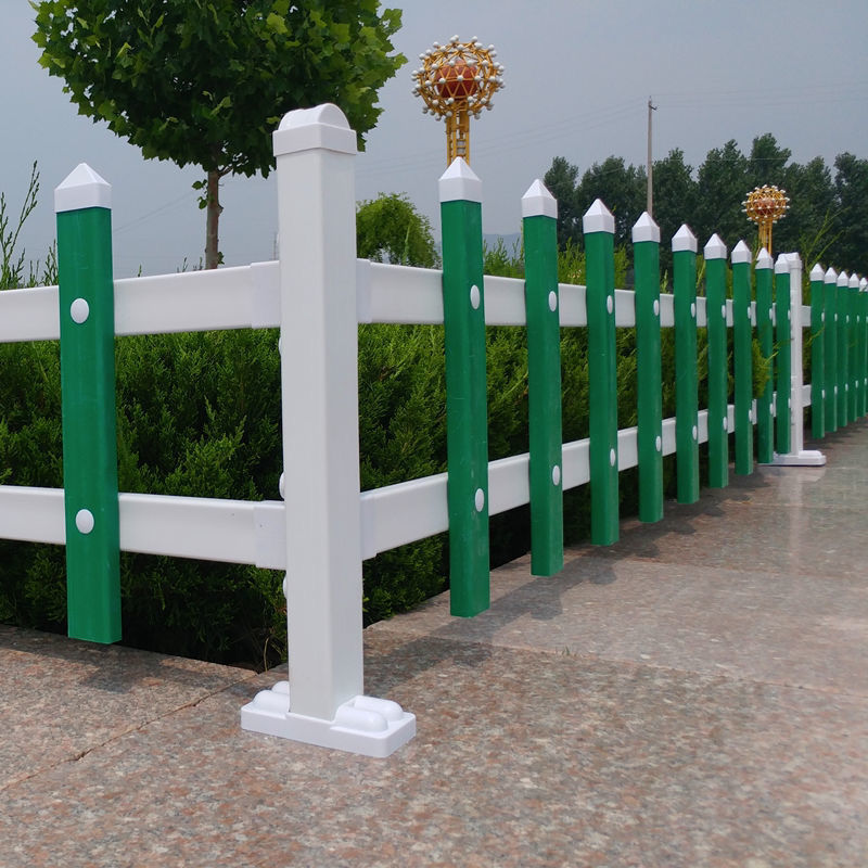 pvc塑钢草坪护栏绿化带围栏塑料栅栏花坛小篱笆小区绿化花园围栏