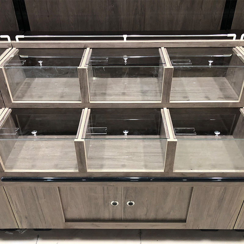 加工散装干货柜 超市干果货柜五谷杂粮货柜饼干货柜 干货柜子定制