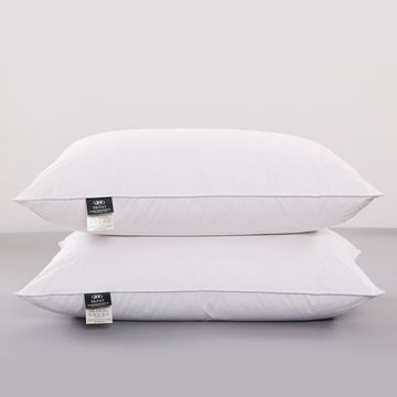 羽绒枕一对装五星级酒店专用枕头枕芯白鹅绒枕家用护颈椎枕助睡眠