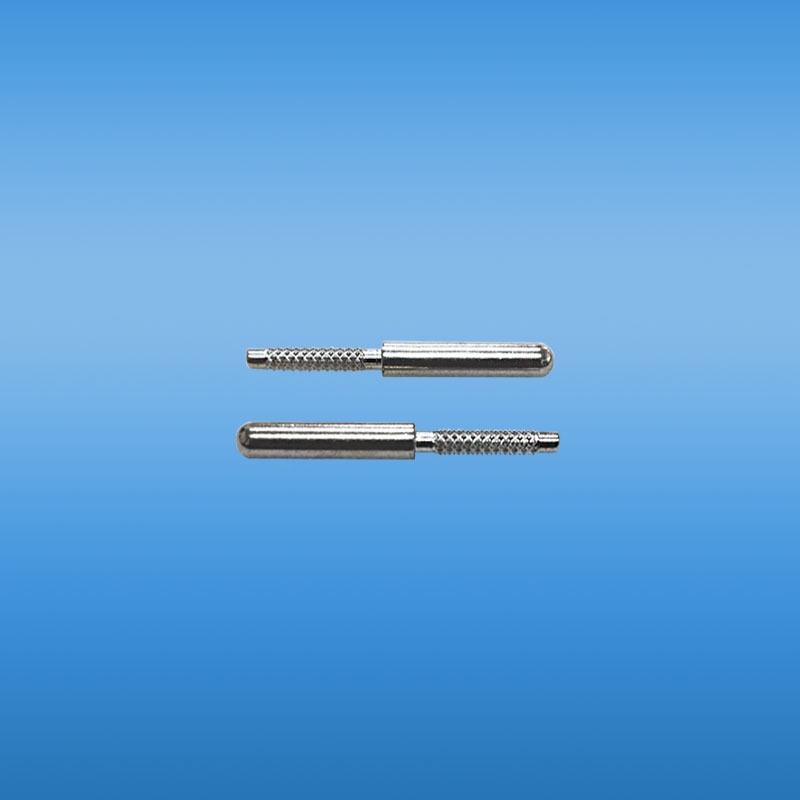 东莞圆头充电器端子厂家供应 4.0*2.3*39镀镍欧规圆头滚花插脚