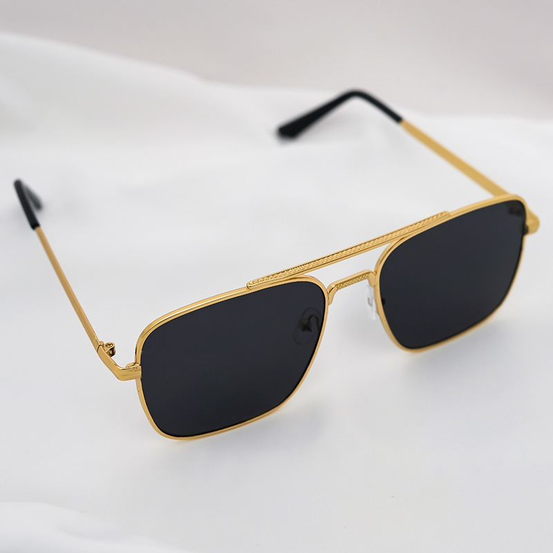 2023 New Metal Sunglasses Wholesale Classic Square Toad Sun Glasses Foreign Trade Sunglasses Wholesale Delivery